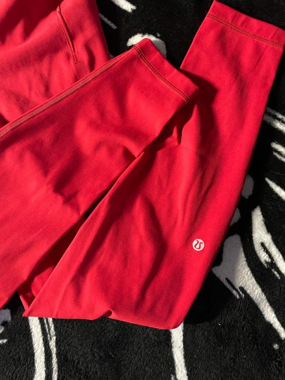 lululemon athletica Red High-Rise Leggings